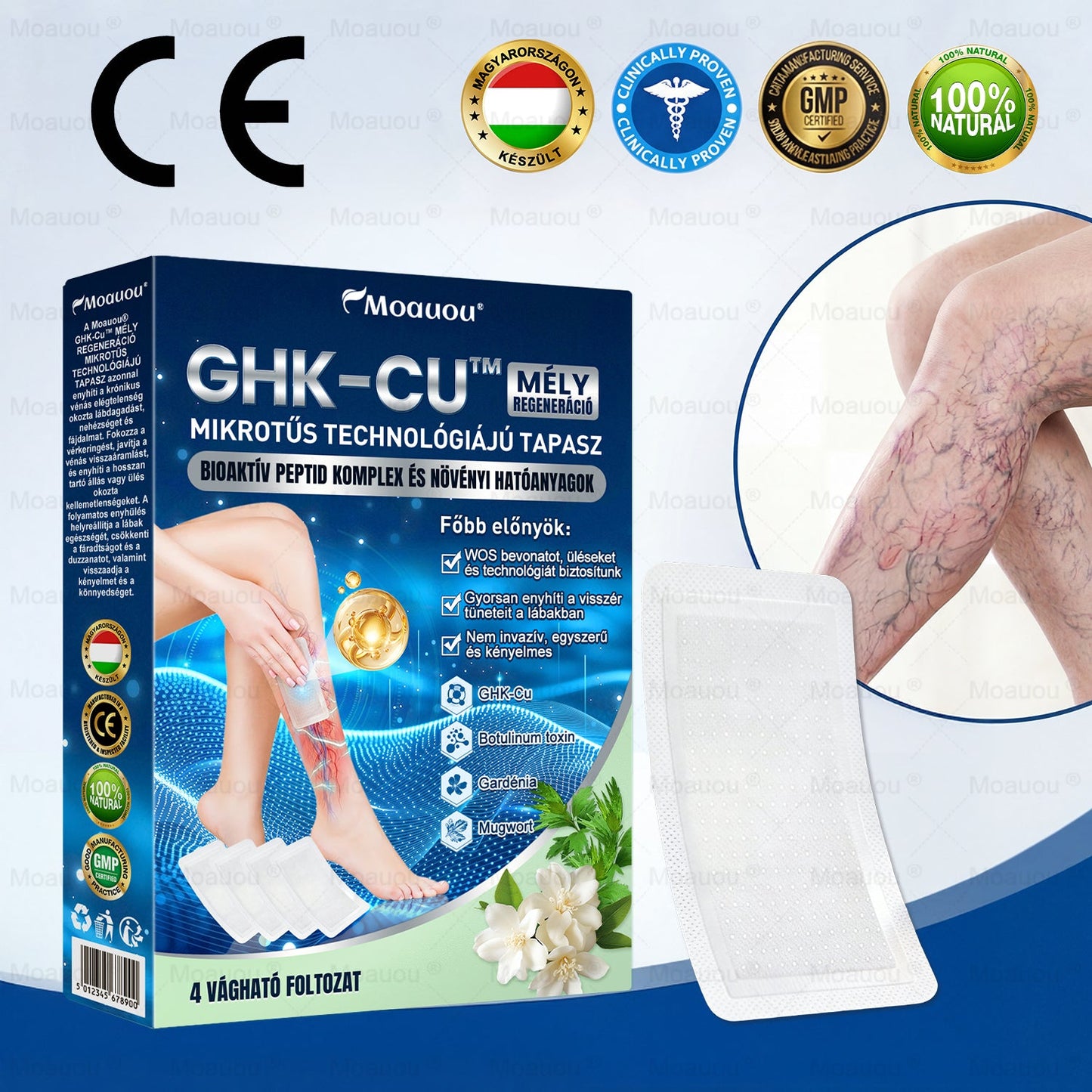 🇸🇰👨‍⚕️✅ Moauou® GHK-Cu™ Mikroihličková regeneračná náplasť ⚡ Okamžitá úľava, dlhotrvajúce výsledky – VEĽKÁ AKCIA!